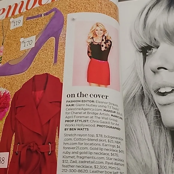 Britney Spears Lucky Magazine Dec 2012 - Picture 2 of 4